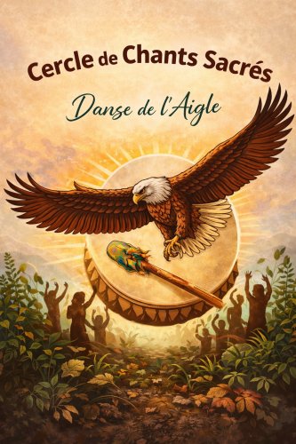 Affiche Cercle de Chants Sacr&eacute;s &ndash; Danse de l&rsquo;Aigle